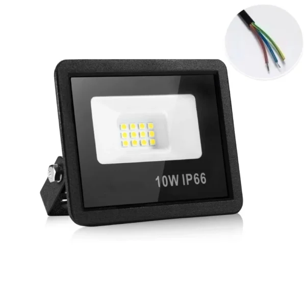 Refletor Holofote Led 10w Azul SMD IP67 à Prova D'Água Bivolt - Imagem 2