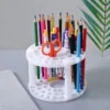 Porta Pincel Organizador Maquiagem Suporte De Pincel Para Make Canetas Mesa - Imagem 4