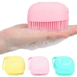 Escova Massageadora de Silicone para PET – Modelos Sortidos para Conforto e Higiene