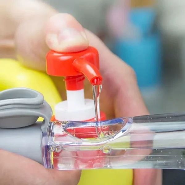 Escova Limpeza 2 em 1 Dispenser Detergente Prática Multifuncional Compacta Cozinha Higiene Durável Fácil Uso Armazenamento - Imagem 3