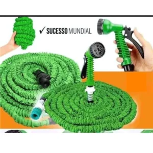 Mangueira Magica Expansivel Flexivel e Retratil Elastica de Jardim 15 Metros