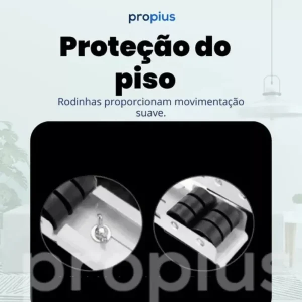 Base com Rodas Regulavel ajuda mover Lavadora de Roupa, Fogão, Geladeira e objetos ate 200 kg - Imagem 3