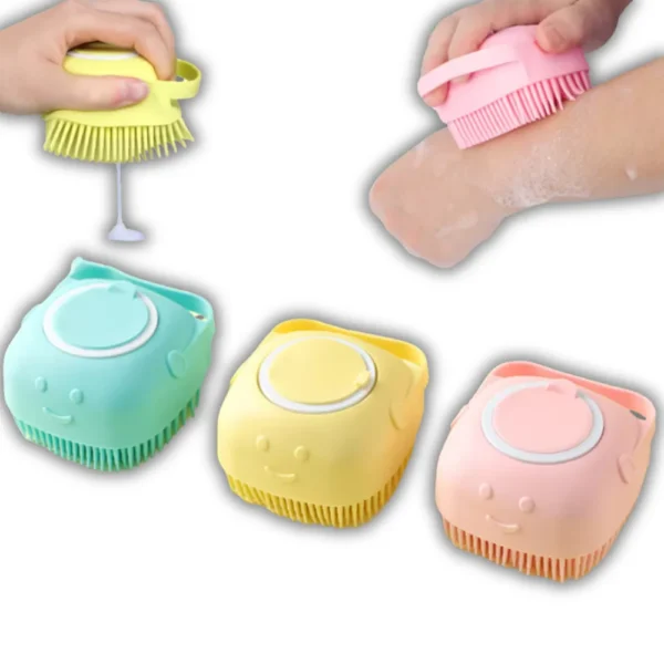Escova Massageadora de Silicone para PET – Modelos Sortidos para Conforto e Higiene - Imagem 3