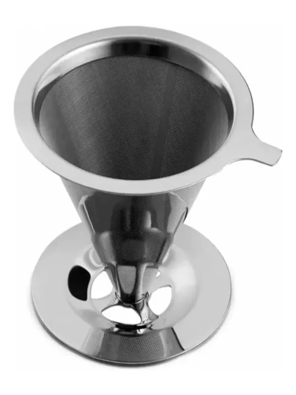 Café Filtro Coador Inox 103 Extra Grande Reutilizável WL-2319
