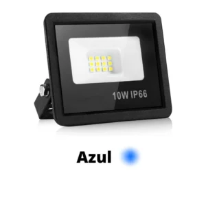 Refletor Holofote Led 10w Azul SMD IP67 à Prova D'Água Bivolt