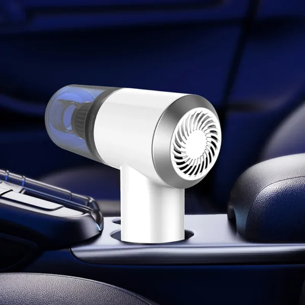 Mini Aspirador De Pó Elétrico - Usb Portátil Completo Linha Premium Carro E Casa - Imagem 4
