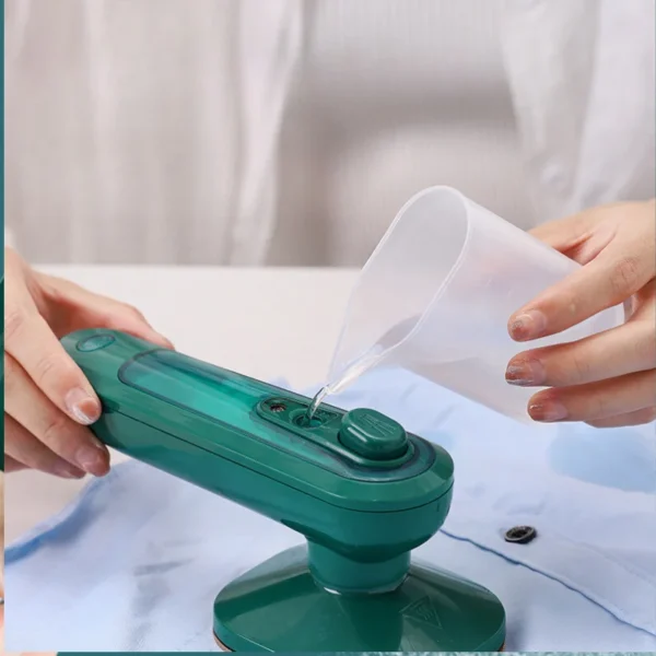 Mini Ferro De Passar Roupa A Vapor Para Viagem Elétrico Portátil Pequeno cabe na mala - Imagem 4