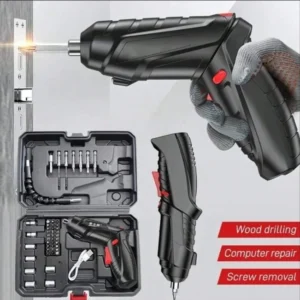 kit Parafusadeira/furadeira 48 Pçs À Bateria Carregador Usb (Dupla posição) Oferta especial