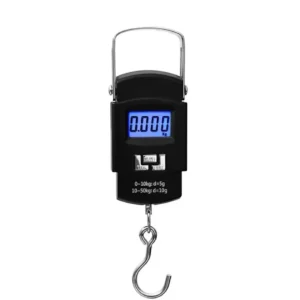 Balança Digital Portátil para Mala, sacolas, Pesca , Até 50kg Compacta Funcional e Prática