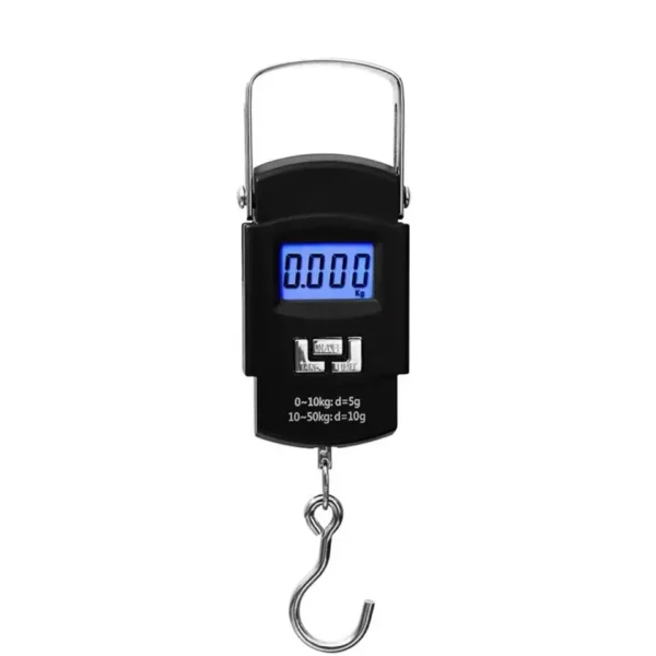 Balança Digital Portátil para Mala, sacolas, Pesca , Até 50kg Compacta Funcional e Prática