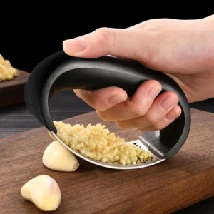 Amassador De Alho Manual Funcional Em Aço Inox