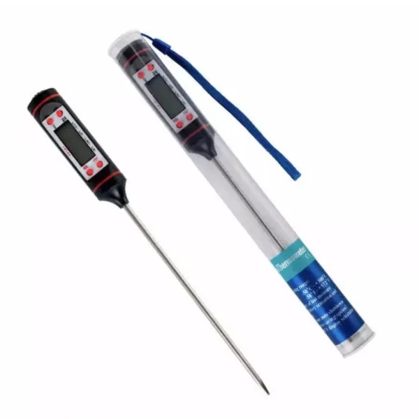 Termômetro Culinário Digital Espeto para Alimentos TP101 Medição Rápida e Precisa Ideal para Cozinha Grelhados e Assados - Imagem 2