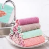 Anti Óleo Absorbente Pano para Cozinha, Toalha De Limpeza, Toalha De Mesa