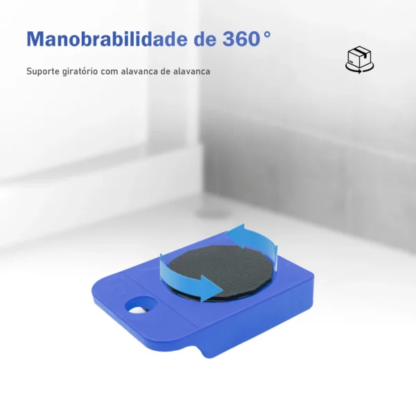 Blocos para ajudar a Mover cama, sofá, maquina de lavar, etc - Imagem 2