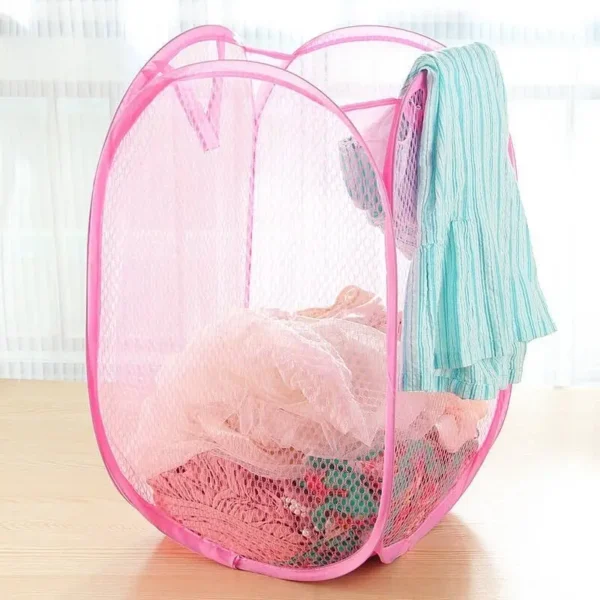 BLACK FRIDAY Cesto de Roupa 30x50CM Caixa Cesto Dobrável Para Roupas e Brinquedos Cesto Infantil Cores Diversas Caixa Organizado - Imagem 2