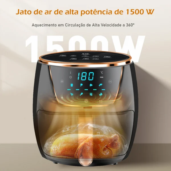 Air Fryer, 127V, Fritadeira Elétrica, Fritadeira Eletrica  A - Imagem 3