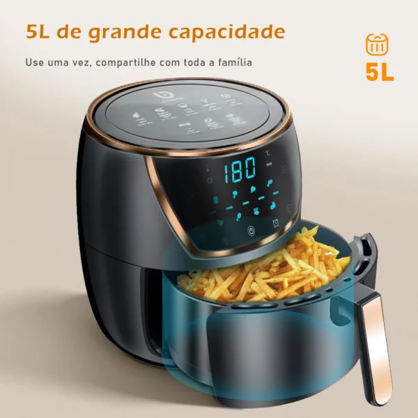Air Fryer, 127V, Fritadeira Elétrica, Fritadeira Eletrica  A - Imagem 5