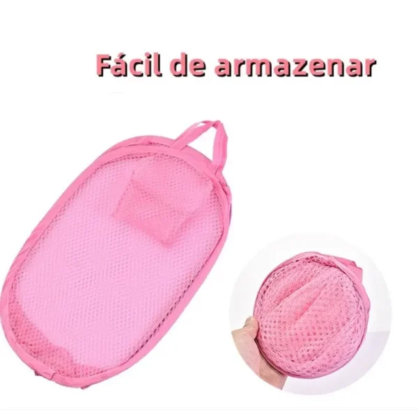 BLACK FRIDAY Cesto de Roupa 30x50CM Caixa Cesto Dobrável Para Roupas e Brinquedos Cesto Infantil Cores Diversas Caixa Organizado - Imagem 3