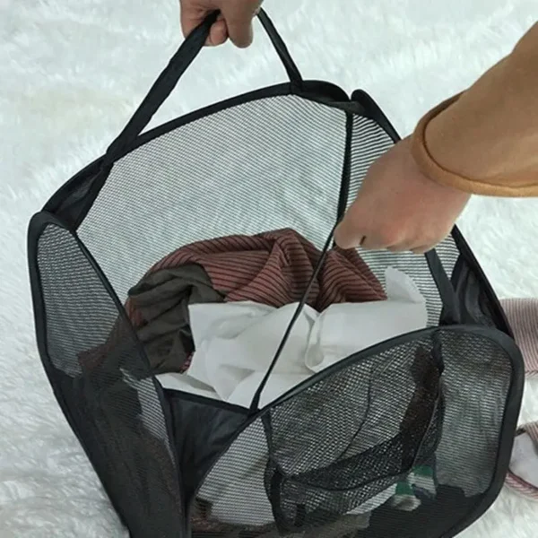 BLACK FRIDAY Cesto de Roupa 30x50CM Caixa Cesto Dobrável Para Roupas e Brinquedos Cesto Infantil Cores Diversas Caixa Organizado - Imagem 5