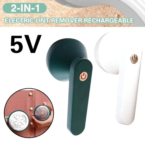 Removedor de Pelos de Roupas Usb Portátil Recarregável Elétrica Papa Bolinha - Imagem 4