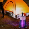 Lâmpada Matadora de Mosquito com Choque elétrico USB modelo recarregável portátil - Imagem 2