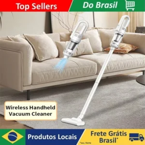 Aspirador de Pó Sem Fio Portátil 2 em 1 para Carro e Casa (Compatível com Xiaomi) – Soprador e Aspirador Portátil 120 W